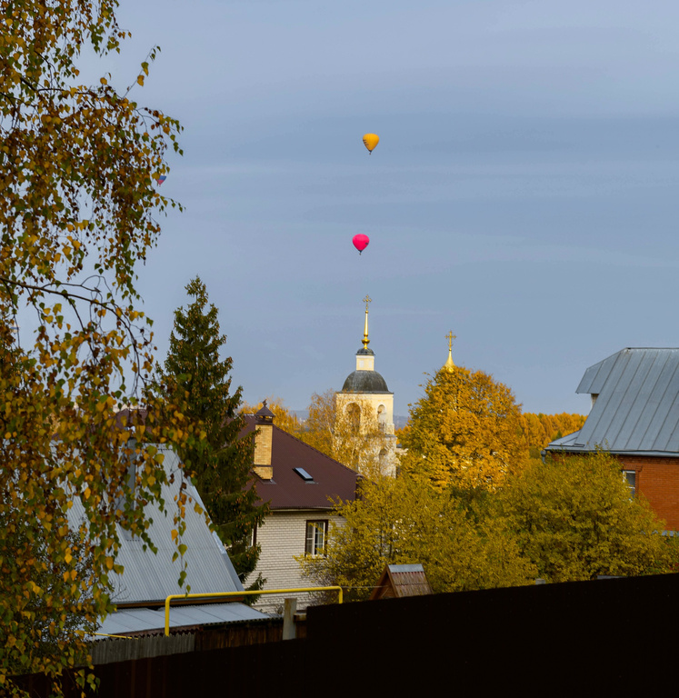 Вид с балкона