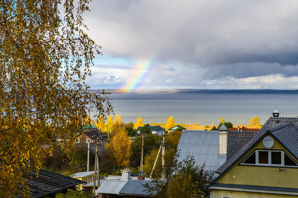 Вид с балкона